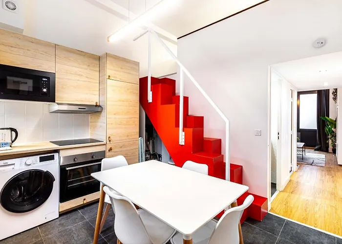 Disponible - - Equipped Souplex - Mezzanine Bedrooms - From 1 To 6 Guests - Departure Up To 11am - Entrance From 4 Pm * パリ